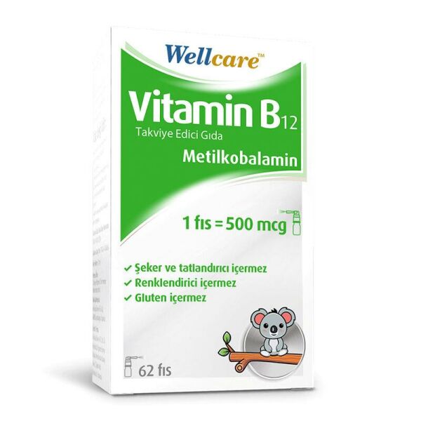 Wellcare Metilkobalamin Vitamin B12 500mcg Sprey 5ml