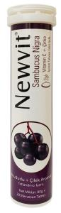 Newvit Sambucus Nigra Vitamin C Çinko Effervesan 20 tablet
