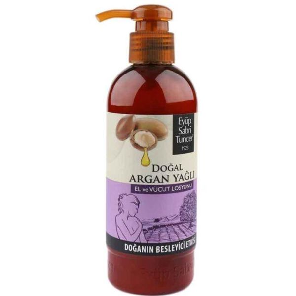 Eyüp Sabri Tuncer El ve Vücut Losyonu  Doğal Argan Yağlı 250ml