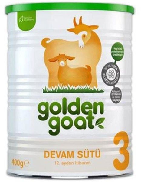 Golden Goat 3 400gr Keçi Sütlü | 12. Aydan İtibaren Devam Sütü