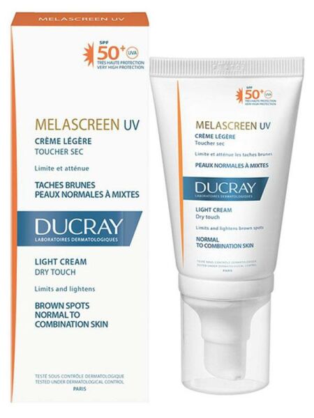 Ducray Melascreen UV Light Cream 40ml SPF50+ | Leke Karşıtı Güneş Koruyucu