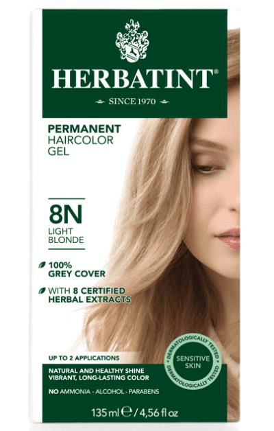 Herbatint 8N Light Blonde Hair Color | Açık Kumral Saç Boyası