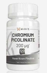 Haver Chromium Picolinate 200mcg 120 Tablet