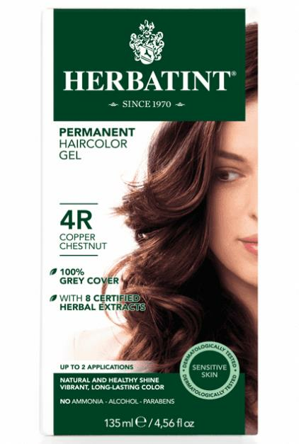 Herbatint 4R Copper Chestnut Hair Color | Bakır Kahve Saç Boyası
