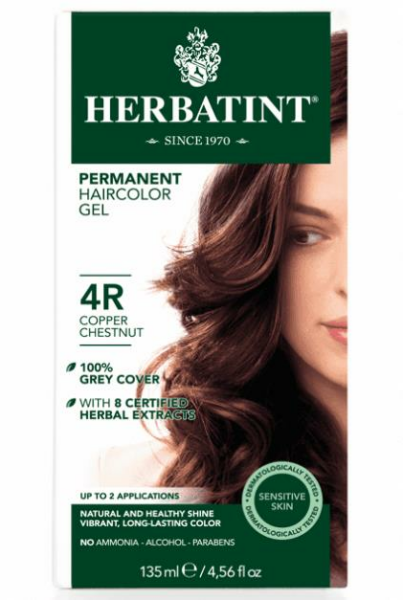 Herbatint 4R Copper Chestnut Hair Color | Bakır Kahve Saç Boyası