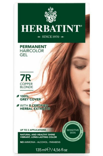 Herbatint 7R Copper Blonde Hair Color | Açık Bakır Saç Boyası