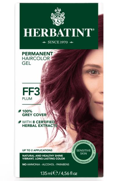 Herbatint FF3 Plum Hair Color | Kuru Erik Saç Boyası