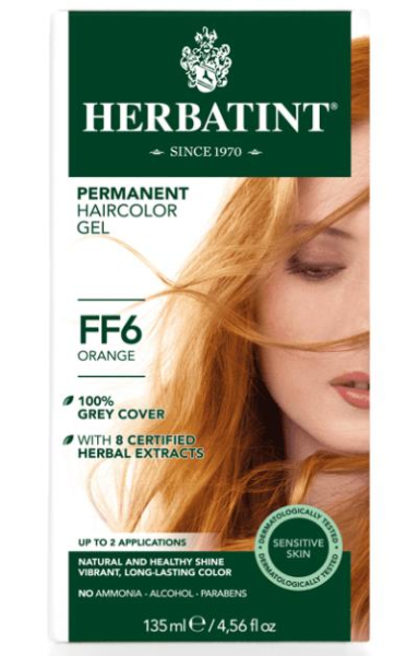 Herbatint FF6 Orange Hair Color | Turuncu Saç Boyası