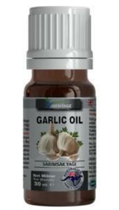 Heritage Garlic Oil 30ml | Bitkisel Sarımsak Yağı