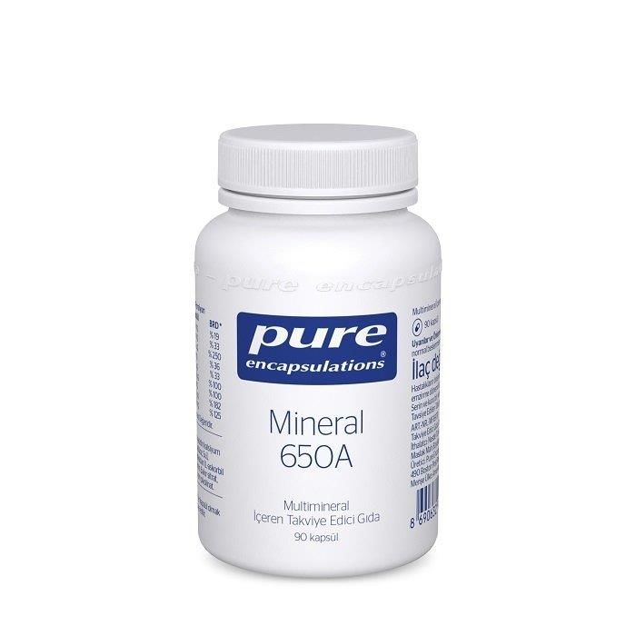 Pure Encapsulations Mineral 650A 90 Kapsül