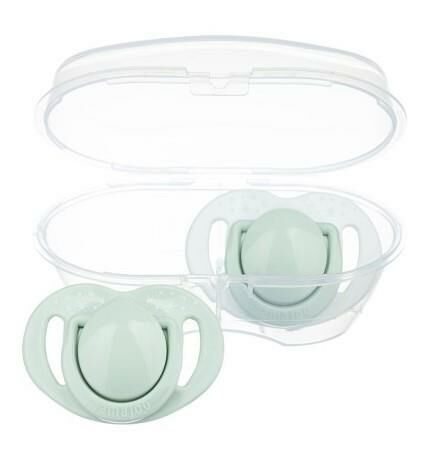 Mamajoo Yalancı Emzik 12 Ay+ Powder Green Ortodontik | 2 Adet