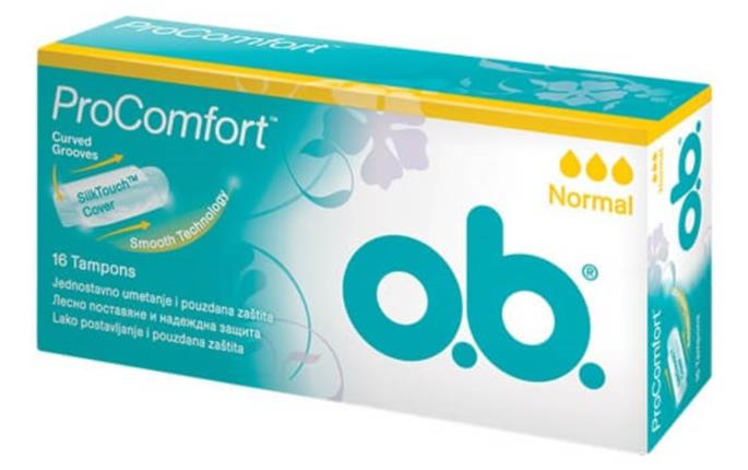 O.B Pro Comfort Tampon Normal 16 Adet | 3 Damla