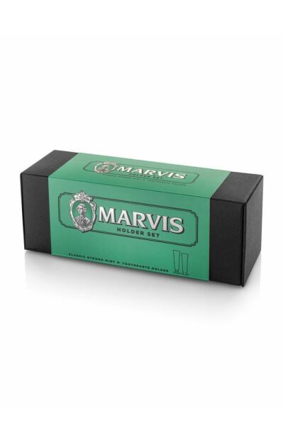Marvis Diş Macunu Classic Strong Mint 85ml | Holder Set