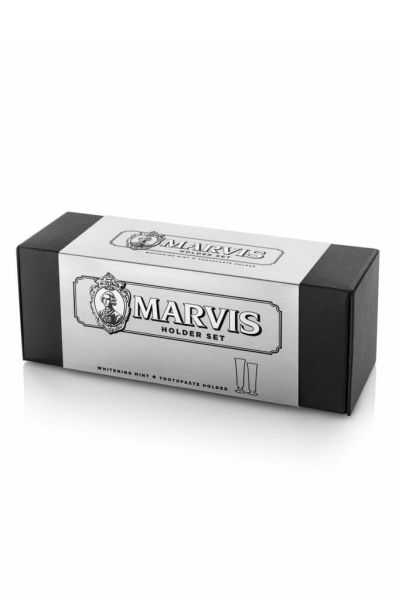 Marvis Diş Macunu Whitening Mint 85ml | Holder Set