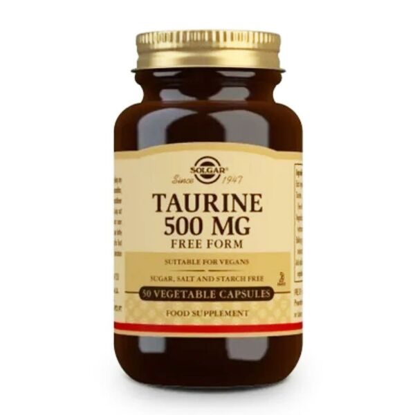 Solgar Taurin 500mg 50 Kapsül