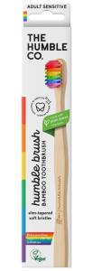 Humble Brush Adult Sensitive Proud Bambu Diş Fırçası | Gökkuşağı