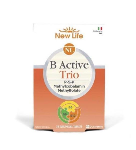 New Life B Active Trio 30 Dilaltı Tablet