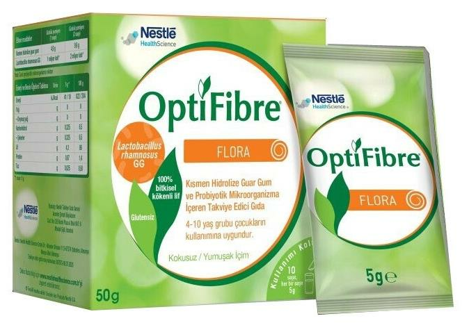 Nestle Optifibre Flora Lif Kaynağı 5gr x 10 Saşe