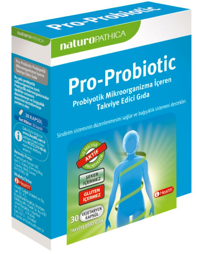 Naturopathica Pro-Probiotic 30 Kapsül