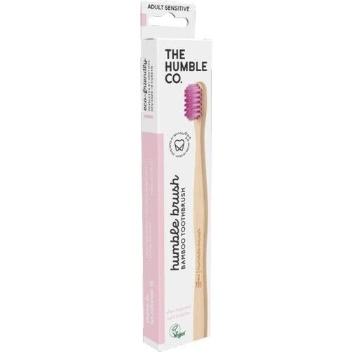 Humble Brush Ultra Soft Sensitive Bambu Diş Fırçası | Mor