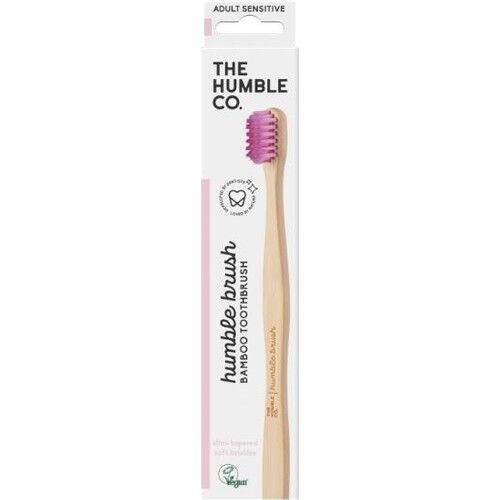 Humble Brush Ultra Soft Sensitive Bambu Diş Fırçası | Mor