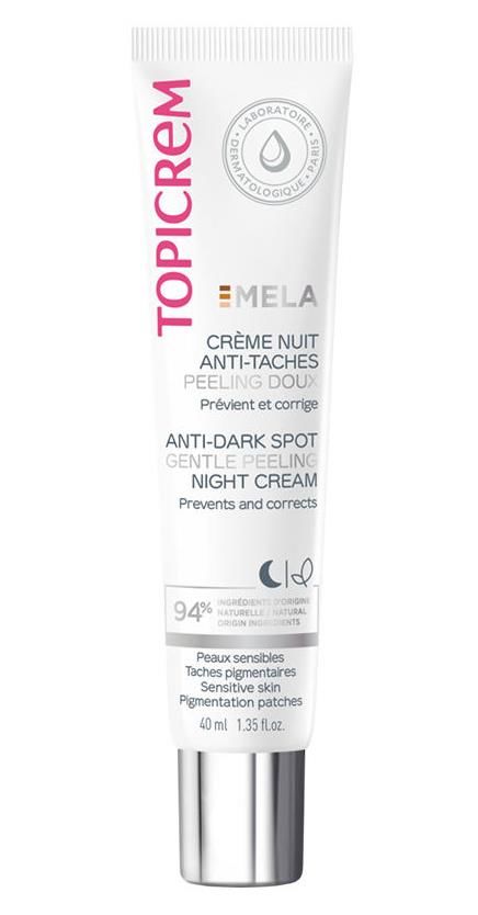 Topicrem MELA Anti-Dark Spot Gentle Peeling Night Cream 40ml