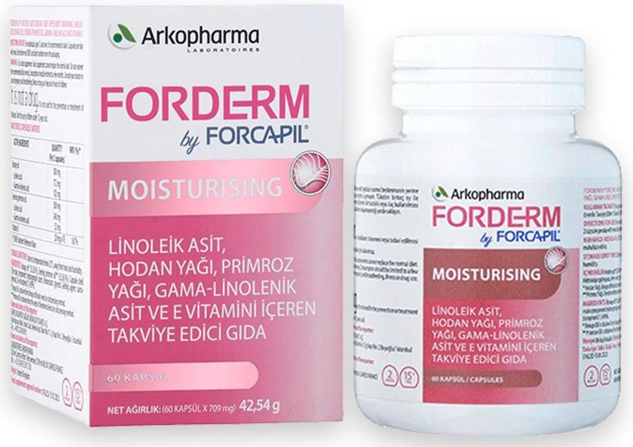 Forcapil Forderm Moisturising 60 Kapsül