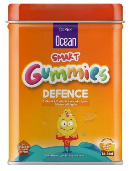 Orzax Ocean Smart Gummies Defence Çiğneme Tableti 64 Tablet