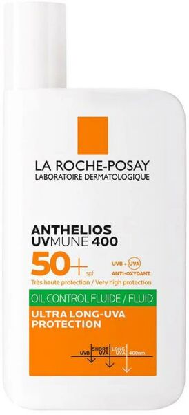La Roche Posay Anthelios Uvmune 400 Oil Control Fluid SPF50+ 50ml | Yüz Güneş Kremi