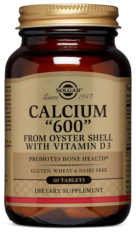 Solgar Calcium 600mg Osyter Shell 60 Tablet