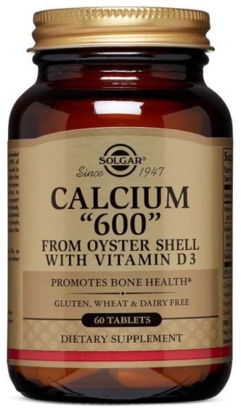 Solgar Calcium 600mg Osyter Shell 60 Tablet