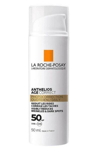 La Roche-Posay Anthelios Age Correct Cream SPF50 50ml | Leke ve Kırışıklık Karşıtı Güneş Kremi