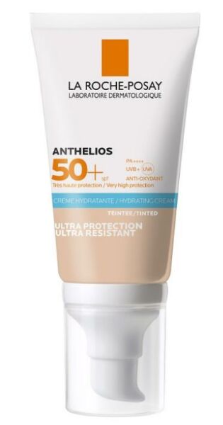 La Roche Posay Anthelios Hydrating Cream SPF50+ Tinted  50ml | Kuru Ciltler İçin Güneş Kremi