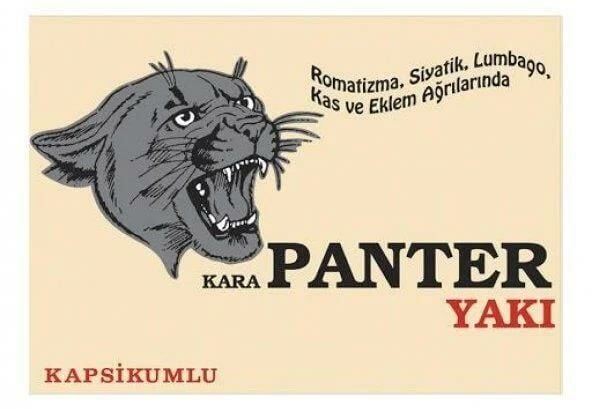 Şanlı Kara Panter Yakı 1 Adet