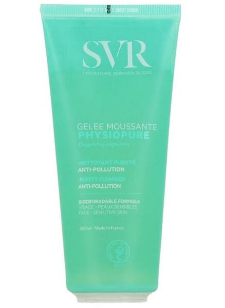 SVR Physiopure Gelee Purity Cleanser 200ml | Yüz Temizleme Jeli