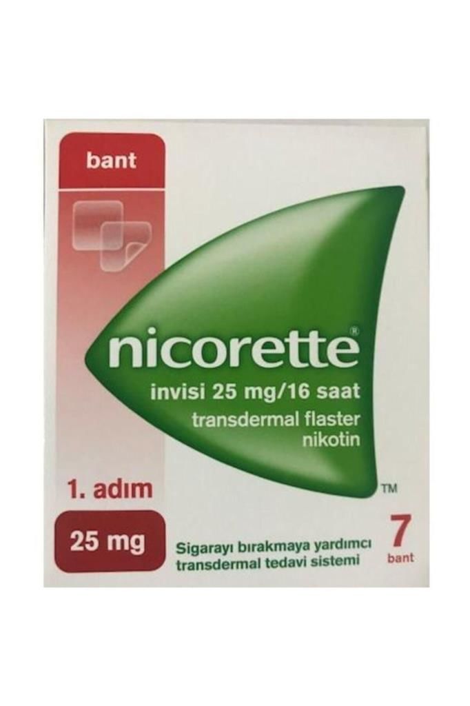 Nicorette Invisi Nikotin Bandı 1.Adım 25mg 7 Bant