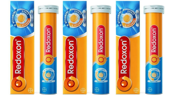 Redoxon Üçlü Etki Effervesan 15 Tablet | 3 Adet