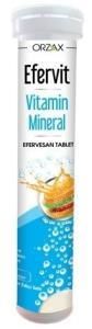 Orzax Efervit Vitamin Mineral Effervesan 20 Tablet