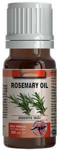 Heritage Rosemary Oil 30ml | Bitkisel Biberiye Yağı