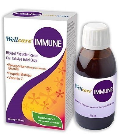 Wellcare Immune Şurup 150ml