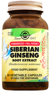 Solgar Siberian Ginseng Root Extract 60 Kapsül