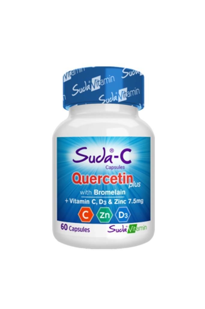 Suda Vitamin Suda-C Quercetin Plus 60 Kapsül