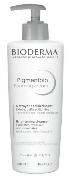 Bioderma Pigmentbio Foaming Cream 500ml | Leke Karşıtı Peeling Etkili Yüz Temizleyici