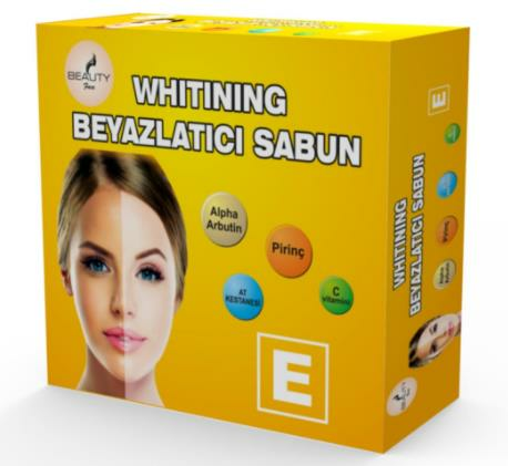 Beauty Face Whitening Soap 90gr | Beyazlaştırıcı Sabun