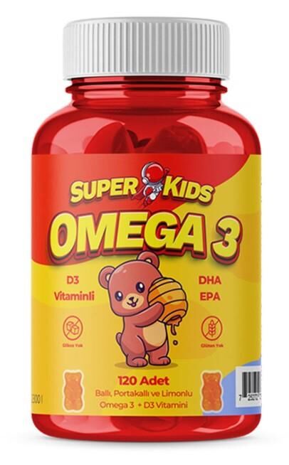 Super Kıds Omega-3 Gummy 120tb