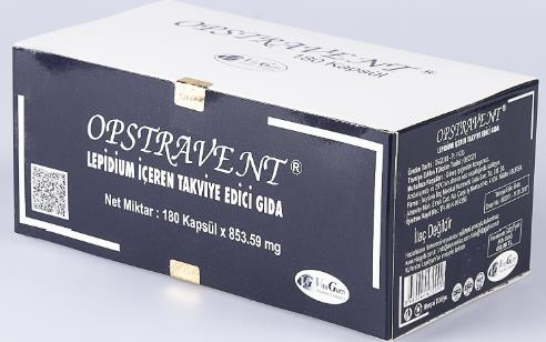 Opstravent Lepidium İçeren Takviye Edici Gıda 180 Kapsül