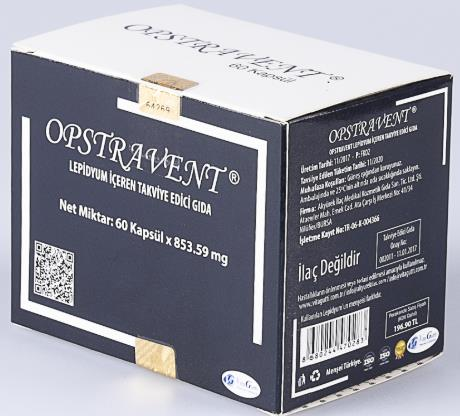 Opstravent Lepidium İçeren Takviye Edici Gıda 60 Kapsül