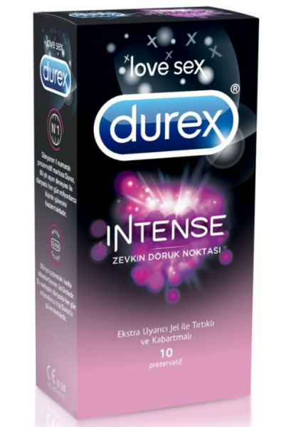 Durex Prezervatif Intense 10 Adet