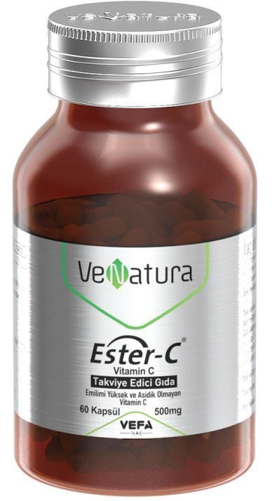 Venatura Ester-C Vitamin C 500mg 60 Kapsül