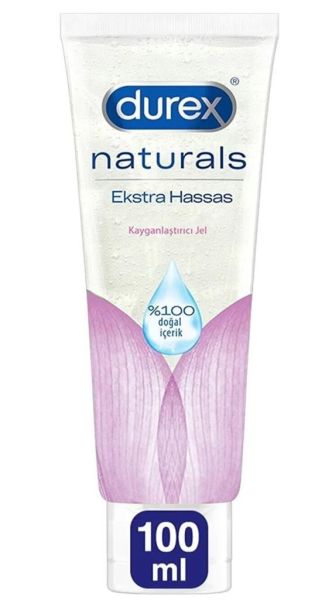 Durex Naturals Ekstra Hassas Kayganlaştırıcı Jel 100ml